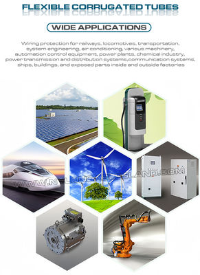 PA Polyamide Colored Electrical Conduit